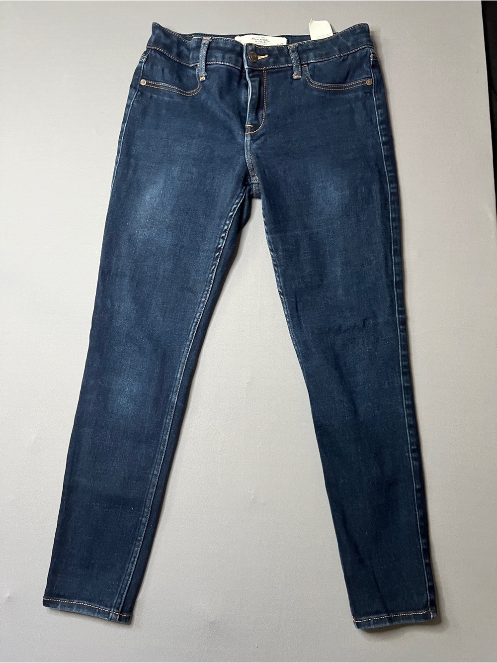 Abercrombie & Fitch Navy Skinny Jeans